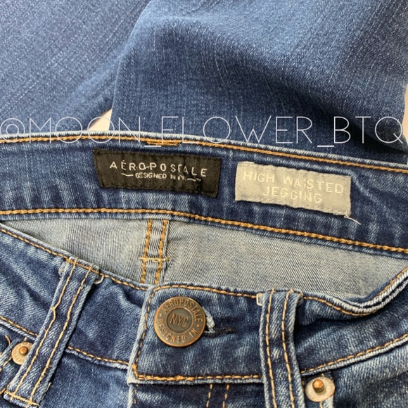 Aeropostale Seriously Stretchy High-Rise Jegging - Picture 9 of 13